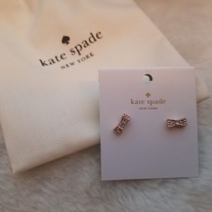Kate Spade "Ready Set Bow" Stud Earrings